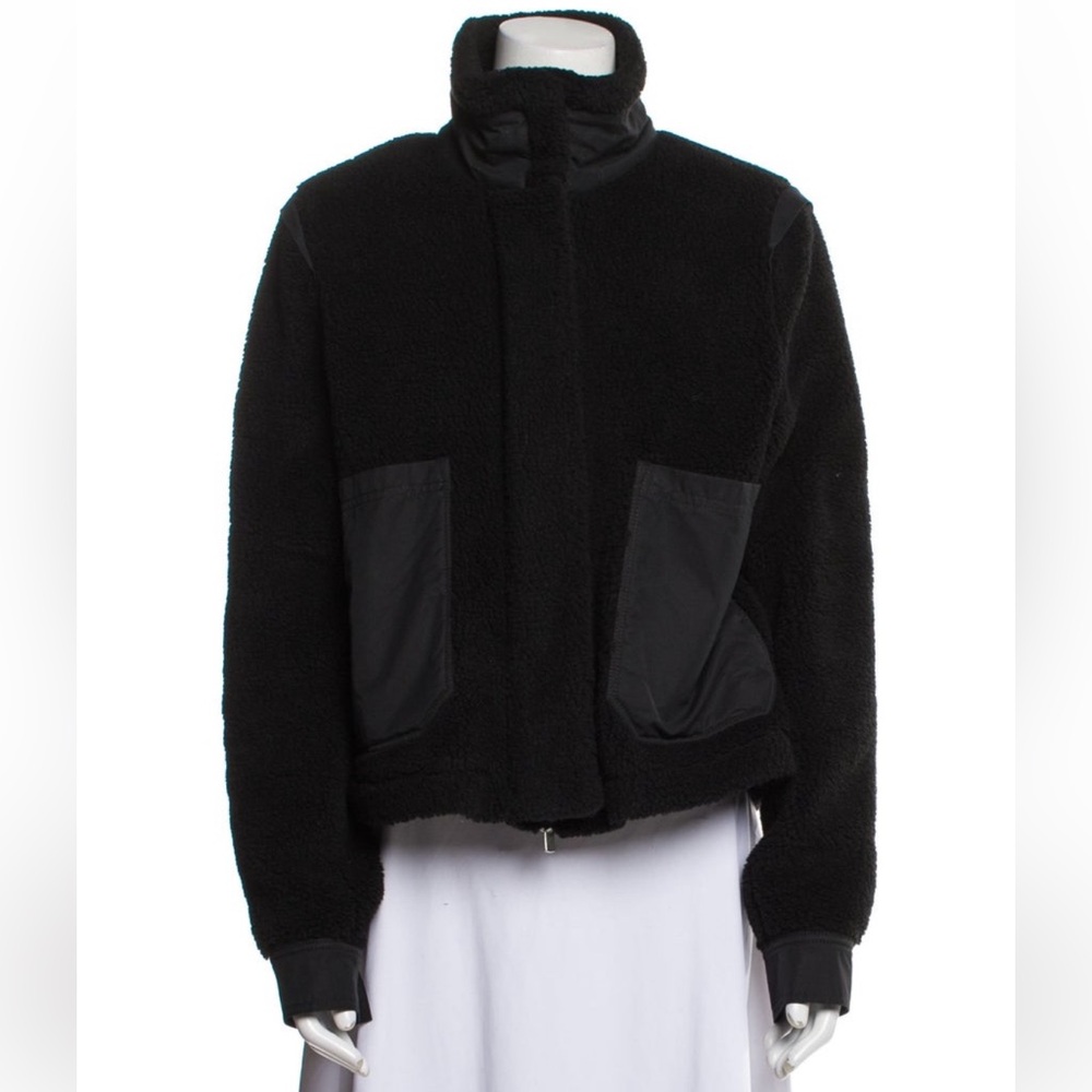 Goop G. Label Women's Black Fleece Jacket